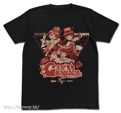 星光樂園 (細碼)「黑須茱香 + 白玉蜜柑 + 卡露露」T-Shirt 黑色 Gaarmageddon Team T-Shirt / BLACK - S【PriPara】