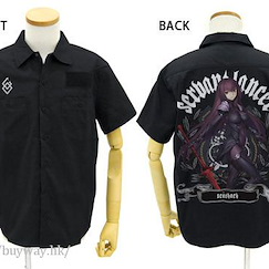 Fate系列 (加大)「Lancer (Scathach)」黑色 裇衫 Scathach Full Color Work Shirt / BLACK - XL【Fate Series】