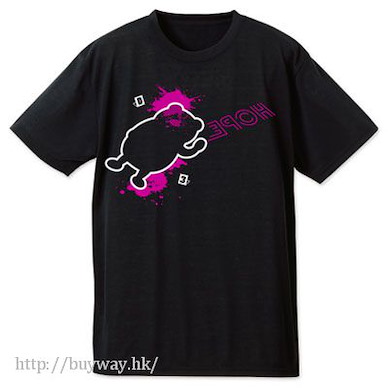 槍彈辯駁 (大碼)「黑白熊」-The End of 希望峰學園- 吸汗快乾 黑色 T-Shirt The End of Kibougamine Gakuen Monokuma Satsugai Genba Dry T-Shirt / BLACK - L【Danganronpa】