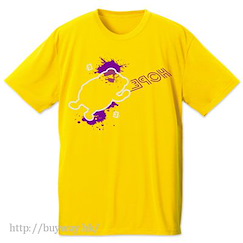 槍彈辯駁 (加大)「黑白熊」-The End of 希望峰學園- 吸汗快乾 淡黃色 T-Shirt The End of Kibougamine Gakuen Monokuma Satsugai Genba Dry T-Shirt / CANARY YELLOW - XL【Danganronpa】
