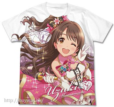 偶像大師 灰姑娘女孩 (中碼)「島村卯月」Stage of Magic 白色 全彩 T-Shirt Stage of Magic Uzuki Shimamura Full Graphic T-Shirt / WHITE - M【The Idolm@ster Cinderella Girls】