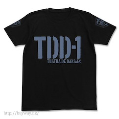 驚爆危機 : 日版 (加大)「TDD-1」軍事 黑色 T-Shirt