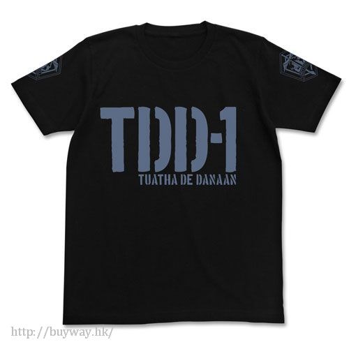 驚爆危機 : 日版 (加大)「TDD-1」軍事 黑色 T-Shirt