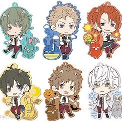 月歌。 「Procellarum」橡膠徽章 (6 個入) TojiColle Rubber Clip Badge -Procellarum- (6 Pieces)【Tsukiuta.】