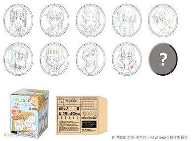 New Game! 原畫 收藏徽章 (10 個入) Original Illustration Can Badge (10 Pieces)【New Game!】