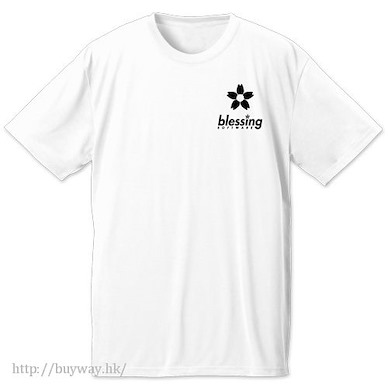 不起眼女主角培育法 (中碼) "blessing software" 吸汗快乾 白色 T-Shirt blessing software Dry T-Shirt / WHITE - M【Saekano: How to Raise a Boring Girlfriend】