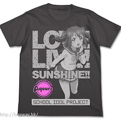 LoveLive! Sunshine!! : 日版 (大碼)「黑澤露比」墨黑色 T-Shirt