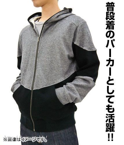 Item-ya : 日版 (大碼) 西洋鎧甲 灰黑色 連帽衫