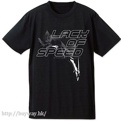 超能奇兵 : 日版 (大碼)「史德雷特‧庫卡」LACK of SPEED 吸汗快乾 黑色 T-Shirt