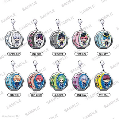 B-PROJECT 玻璃色彩金屬掛飾 (10 個入) Clear Stained Charm (10 Pieces)【B-PROJECT】