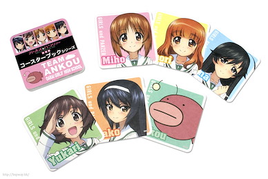 少女與戰車 「鮟鱇隊」杯墊 (12 枚入) Coaster Book Team Ankou (12 Pieces)【Girls and Panzer】