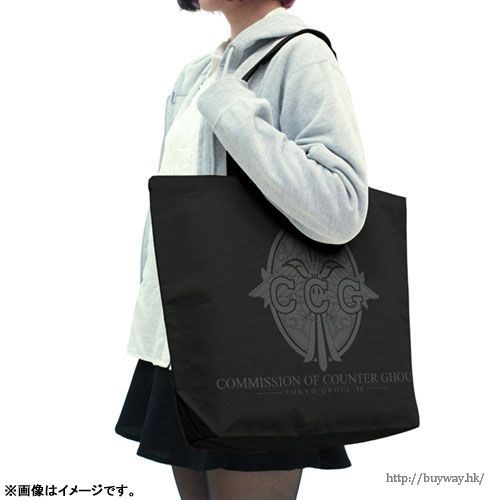 東京喰種 : 日版 「CCG」黑色 手提袋