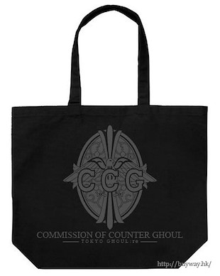 東京喰種 「CCG」黑色 手提袋 CCG Large Tote Bag / BLACK【Tokyo Ghoul】