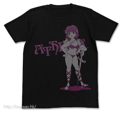 Athena (大碼)「Athena 公主」黑色 T-Shirt Athena T-Shirt / BLACK - L【Athena】