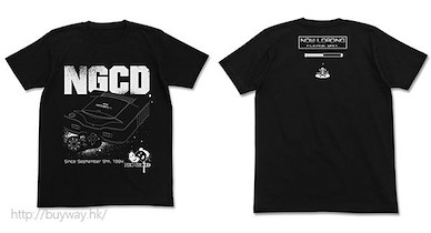 NEOGEO (大碼)「NGCD」黑色 T-Shirt CD T-Shirt / BLACK - L【Neo Geo】