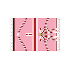 百變小櫻 Magic 咭 粉紅戰鬥服 卡片儲存套 Chara Case 01 Sakura Image Design Clear Card Arc【Cardcaptor Sakura】