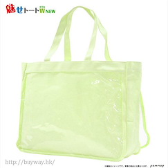 周邊配件 W 側孭痛袋 新系列 (400mm × 300mm) 花卉綠 Mise Tote Bag W NEW G Muscat【Boutique Accessories】