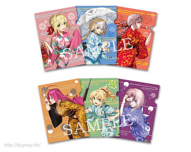 Fate系列 A4 文件套 "Fate/Grand Order" 1周年紀念 (1 套 6 款) A4 Clear File Set (6 Pieces)【Fate Series】