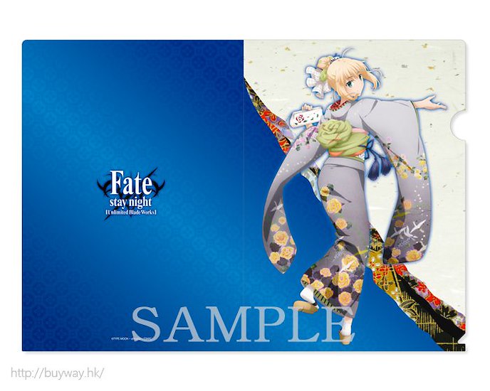 Fate系列 : 日版 「Saber」Fate/stay night: 無限劍製 A4 文件套