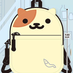 貓咪收集 「奶油貓」小背囊掛袋 Backpack Type Plush Pouch Cream-san【Nekoatsume】