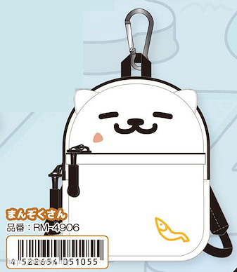 貓咪收集 「滿足貓」小背囊掛袋 Backpack Type Plush Pouch Manzoku-san【Nekoatsume】
