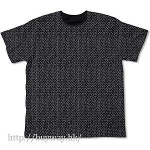 Item-ya (加大)「チェインメイル！！」黑色 T-Shirt Chain Mail T-Shirt / Black-XL【Item-ya】