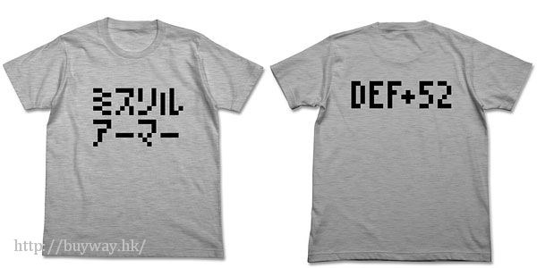 Item-ya : 日版 (大碼)「DEF+52」灰色 T-Shirt