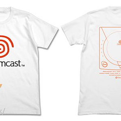 Dreamcast (DC) : 日版 (大碼)「Dreamcast」白色 T-Shirt