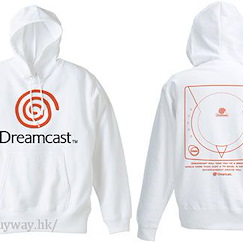 Dreamcast (DC) : 日版 (大碼)「Dreamcast」白色 派克大衣