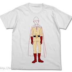 一拳超人 : 日版 (細碼)「埼玉」白色 T-Shirt