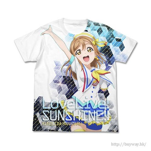 LoveLive! Sunshine!! : 日版 (中碼)「國木田花丸」白色 全彩 T-Shirt
