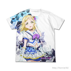 LoveLive! Sunshine!! (加大)「小原鞠莉」白色 全彩 T-Shirt Mari Ohara Full Graphic T-Shirt / White - XL【Love Live! Sunshine!!】