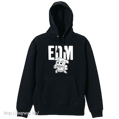 Pop Team Epic : 日版 (細碼)「POP子」EDM 黑色 連帽衫
