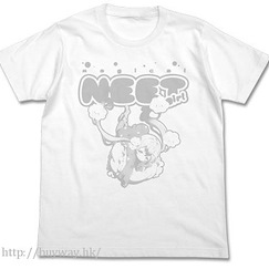 魔法少女育成計劃 (加大)「眠眠鈴 (三條合歡)」白色 T-Shirt Nemurin T-Shirt / White - XL【Magical Girl Raising Project】