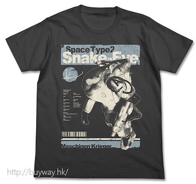 Maschinen Krieger (加大)「Snake-Eye」暗黑 T-Shirt Snake-Eye T-Shirt / Charcoal - XL【Maschinen Krieger】