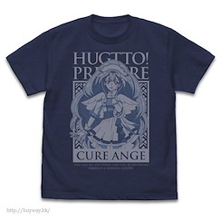光之美少女系列 (大碼)「藥師寺紗綾」靛藍 T-Shirt Cure Ange: T-Shirt / INDIGO - L【Pretty Cure Series】