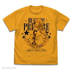 光之美少女系列 : 日版 (大碼)「輝木譽」金色 T-Shirt