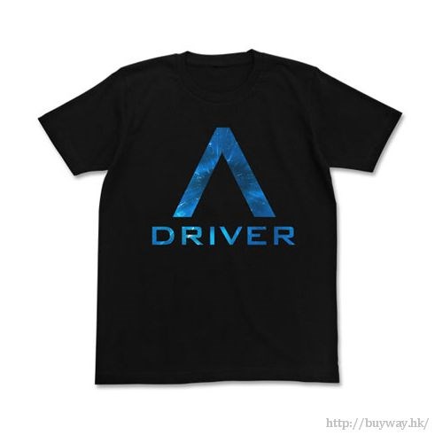 驚爆危機 : 日版 (大碼)「Λ DRIVER」黑色 T-Shirt