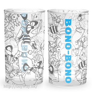 暖暖日記 「暖暖 + 浣熊 + 花栗鼠」玻璃杯 Glass Bonobono【Bonobono】