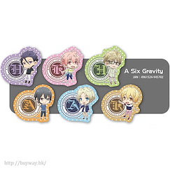 月歌。 「Six Gravity」貼紙 Sticker Set A Six Gravity【Tsukiuta.】