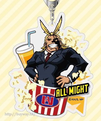 我的英雄學院 「All Might」美食系列 亞克力匙扣 Acrylic Key Chain Food Series 09 All Might AK【My Hero Academia】