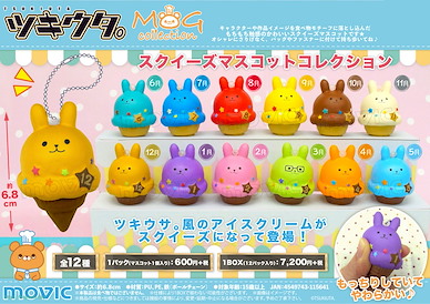 月歌。 MOGcollection 雪糕掛飾 (12 個入) MOGcollection Squeeze Mascot Collection (12 Pieces)【Tsukiuta.】