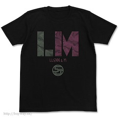 刀劍神域系列 : 日版 (大碼)「LM」黑色 T-Shirt
