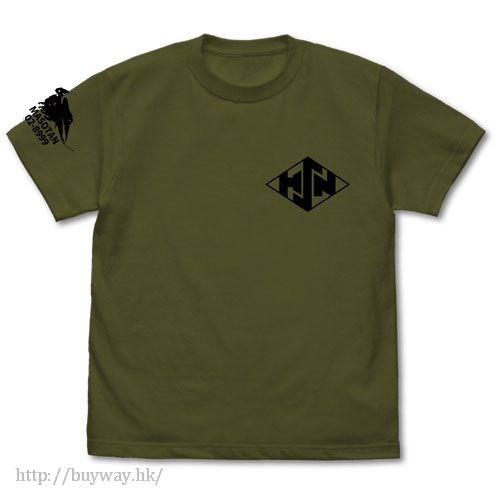 Hisone 與 Masotan : 日版 (中碼)「甘粕ひそね」墨綠色 T-Shirt
