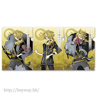 刀劍亂舞-ONLINE- (1 套 3 款)「獅子王」文件套 Clear File Set Shishio【Touken Ranbu -ONLINE-】