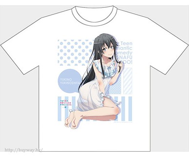 果然我的青春戀愛喜劇搞錯了。 (大碼)「雪之下雪乃」Home Style T-Shirt Original Illustration Home Wear Yukino T-Shirt (L Size)【My youth romantic comedy is wrong as I expected.】
