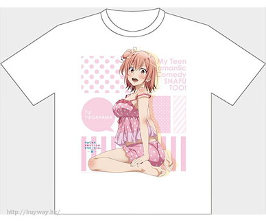 果然我的青春戀愛喜劇搞錯了。 (加大)「由比濱結衣」Home Style T-Shirt Original Illustration Home Wear Yui T-Shirt (XL Size)【My youth romantic comedy is wrong as I expected.】