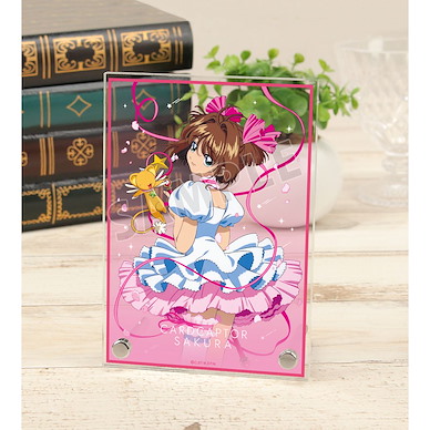 百變小櫻 Magic 咭 「木之本櫻 + 基路仔」雙層 亞克力板 A Double Acrylic Panel Ver. A【Cardcaptor Sakura】