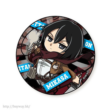 進擊的巨人 「米卡莎 (三笠)」76mm 大徽章 Tobidastyle! Big Can Badge Mikasa【Attack on Titan】