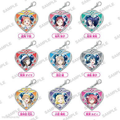 LoveLive! Sunshine!! 玻璃色彩金屬掛飾 Vol. 2 (9 個入) Clear Stained Charm Collection Vol. 2 (9 Pieces)【Love Live! Sunshine!!】